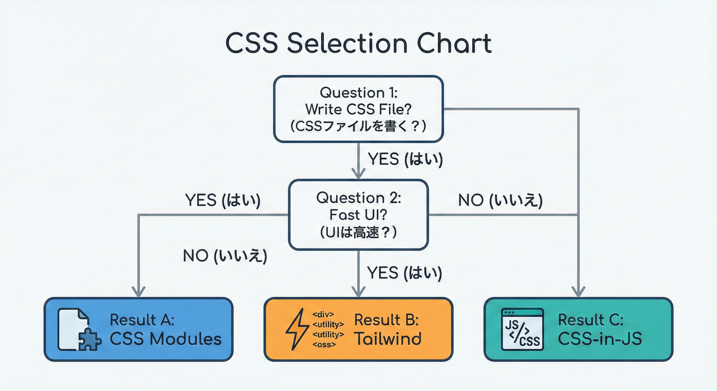 CSS選択チャート