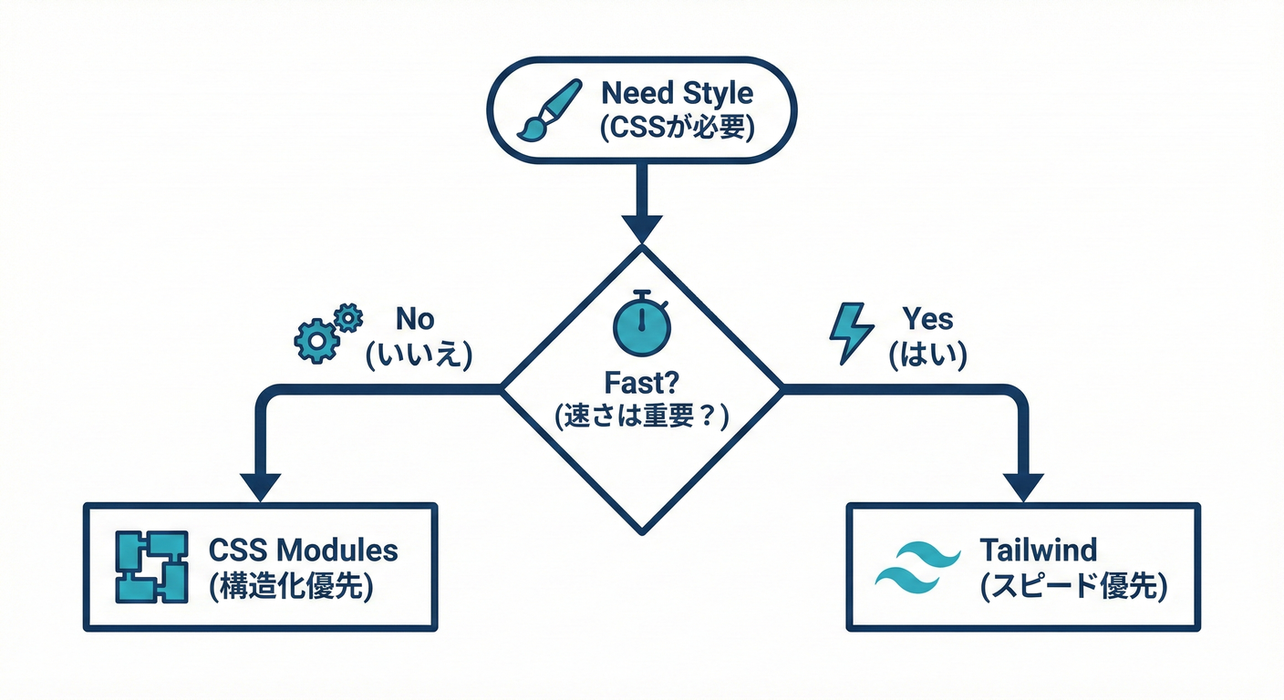 Tailwind判断チャート