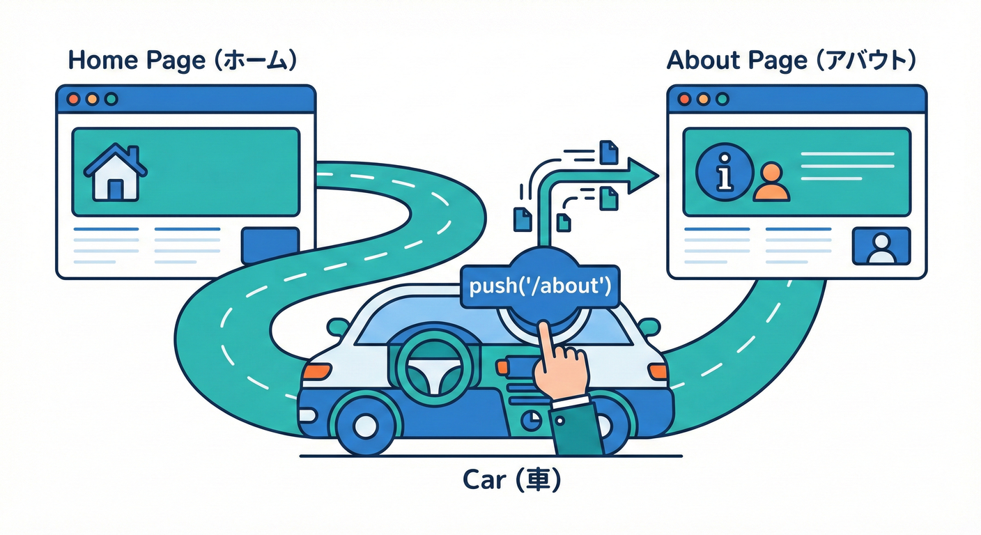 router.push Navigation