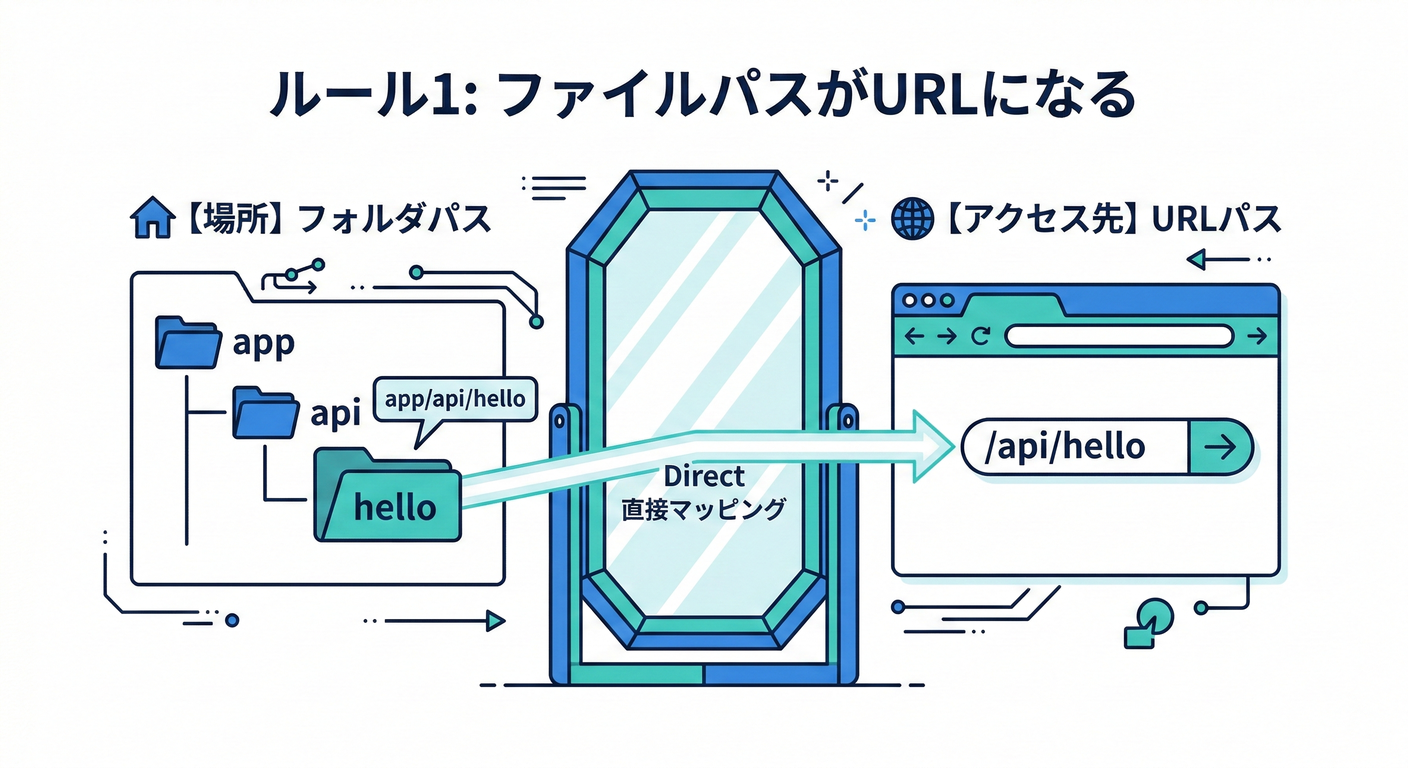 Rule 1: Location determines URL