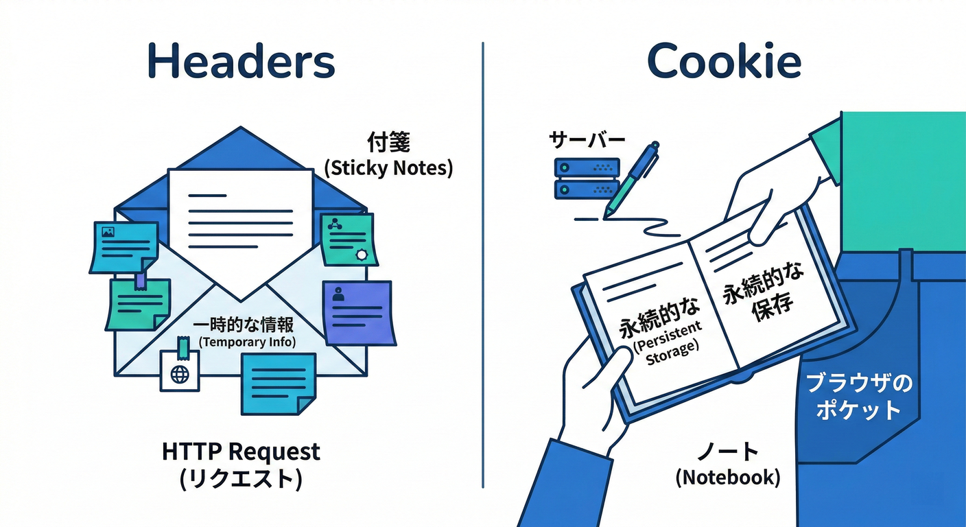 next study 111 headers vs cookie