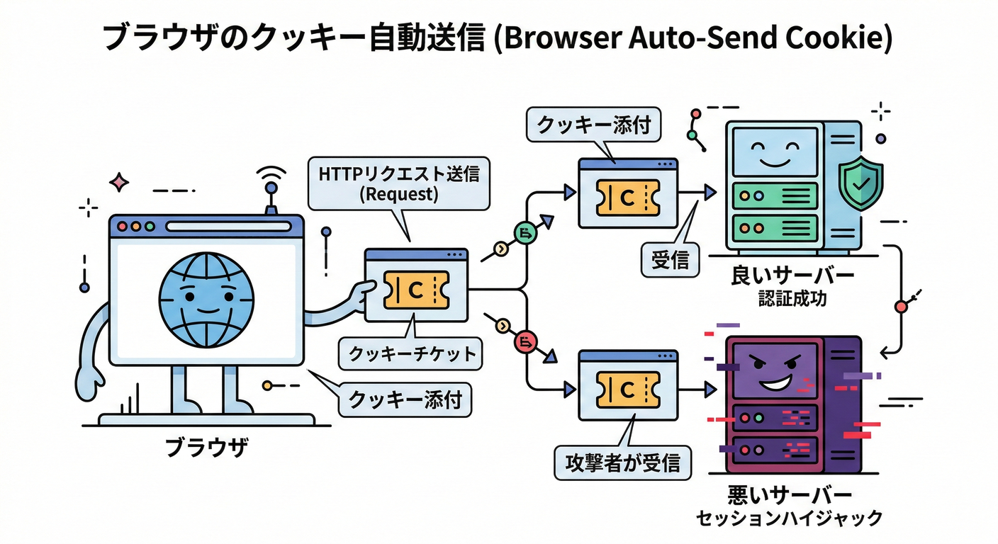 next study 153 cookie auto send