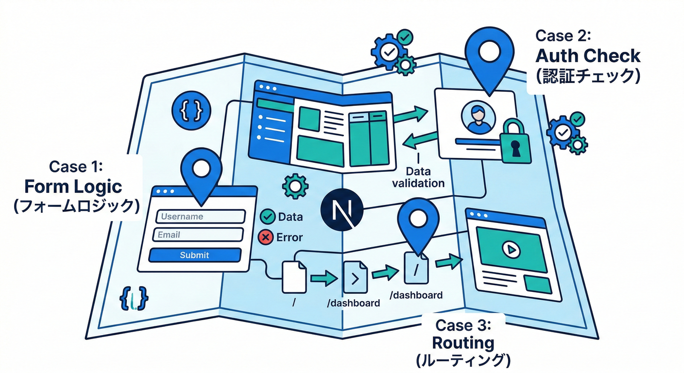 203 nextjs test cases