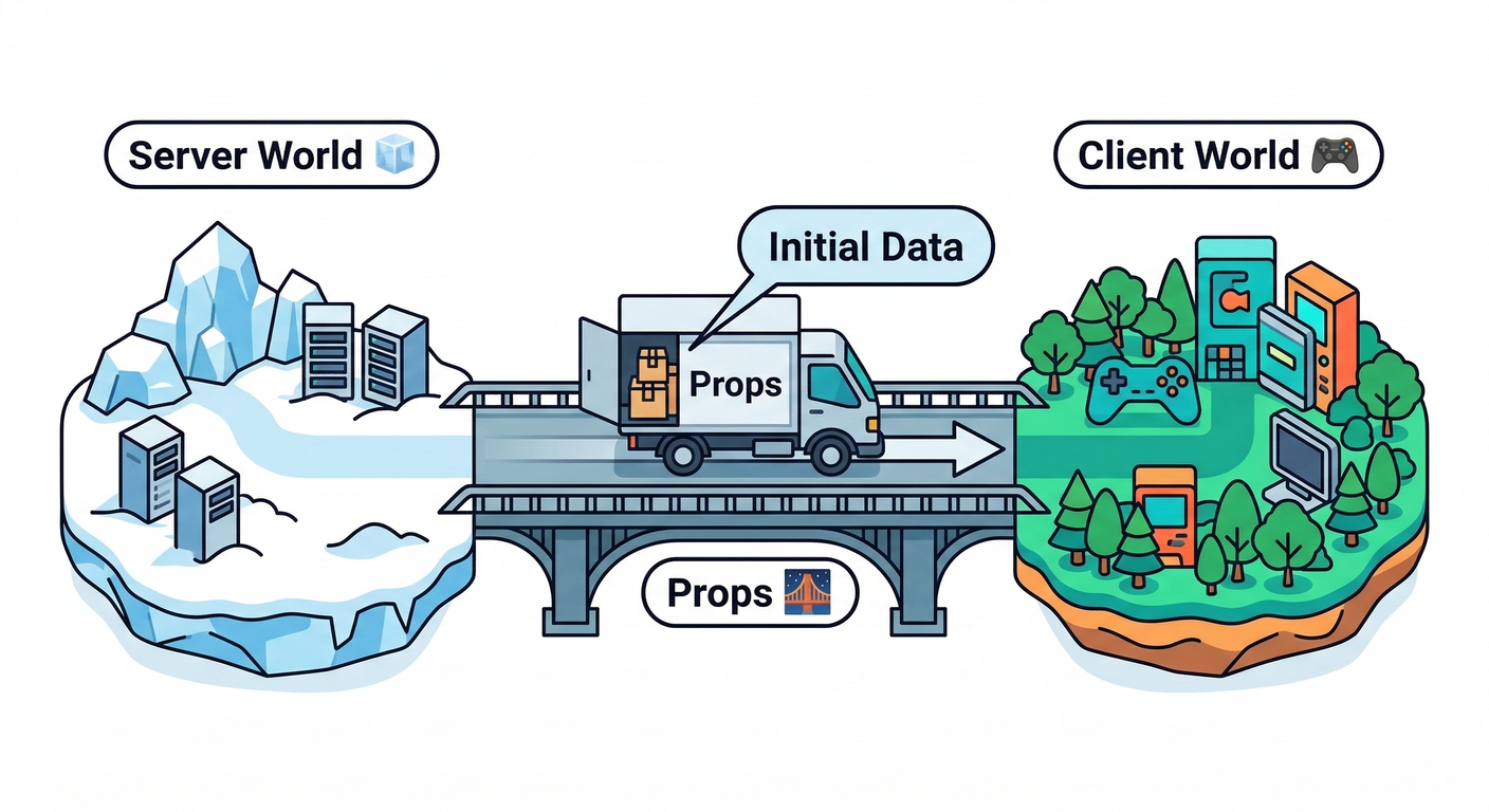 Bridge between Server and Client Context