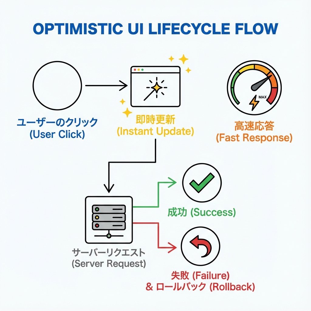 Optimistic UI の仕組み