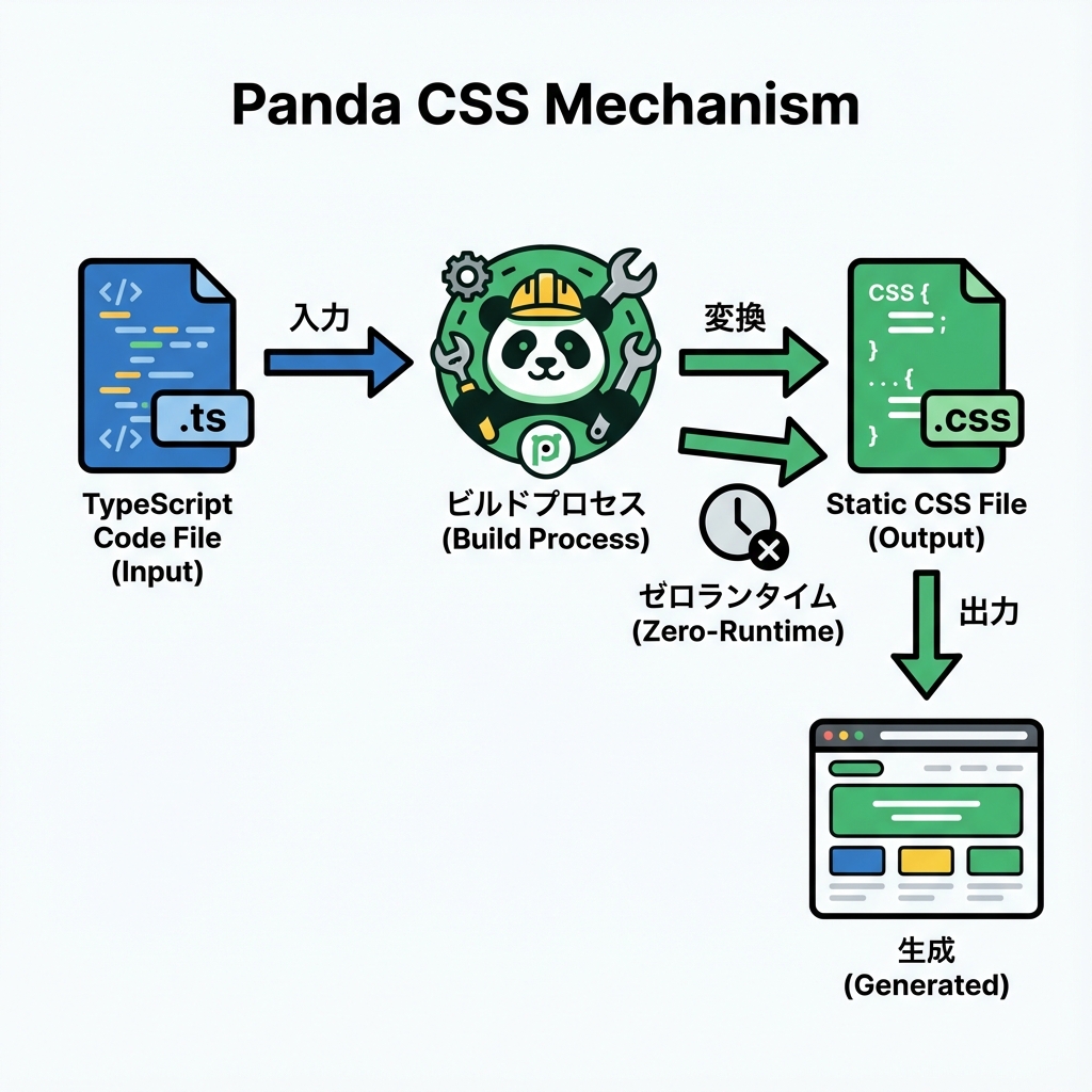 Panda CSS のビルドフロー
