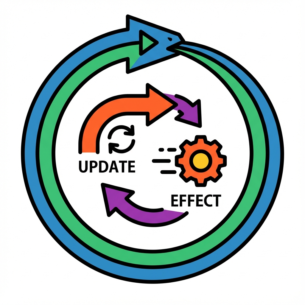 無限ループのイメージ