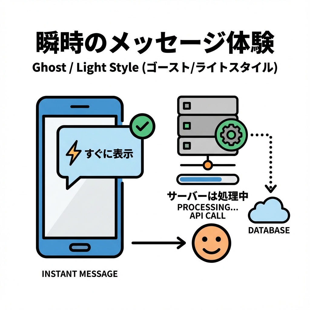 楽観的UIのイメージ