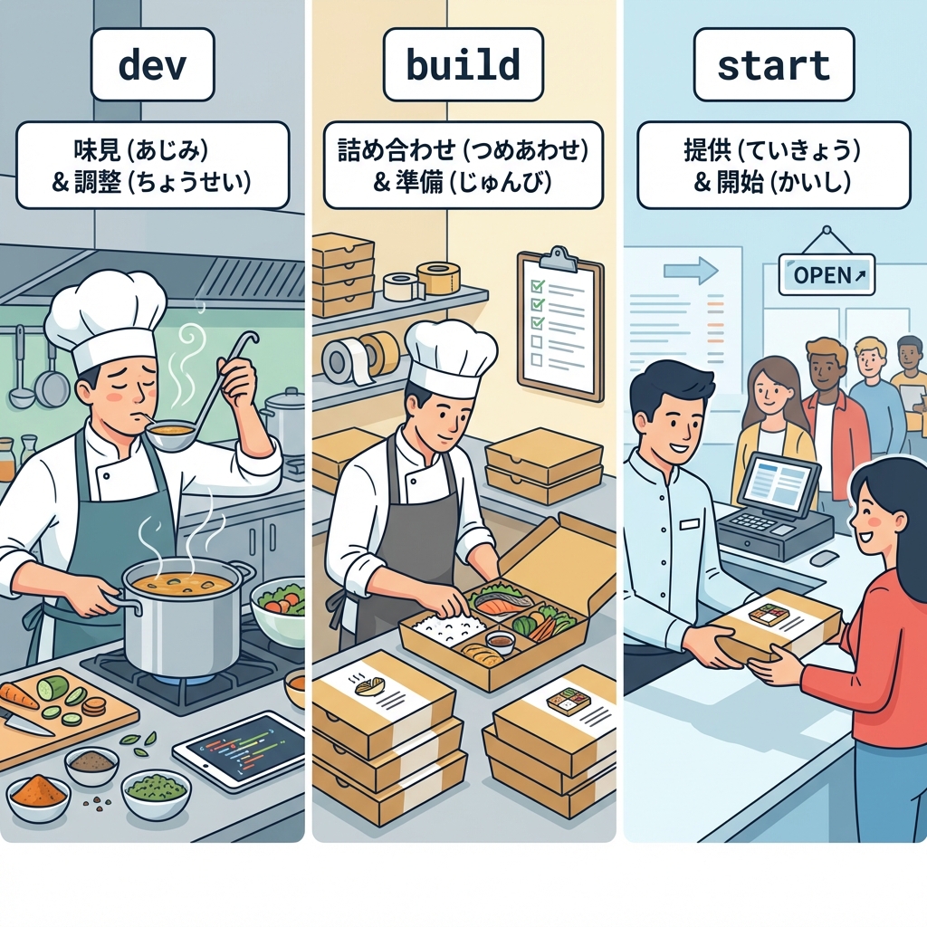 Build vs Start Chef