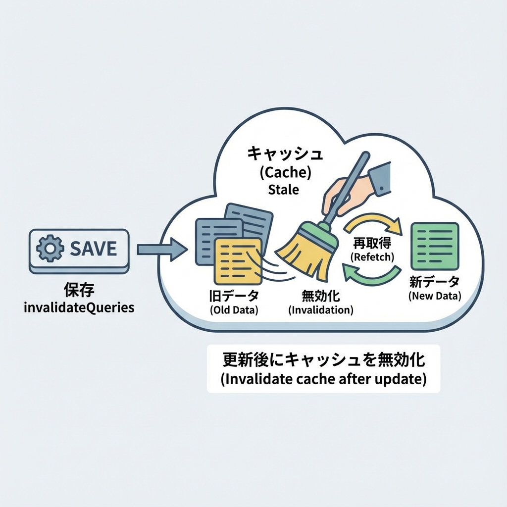 キャッシュ無効化