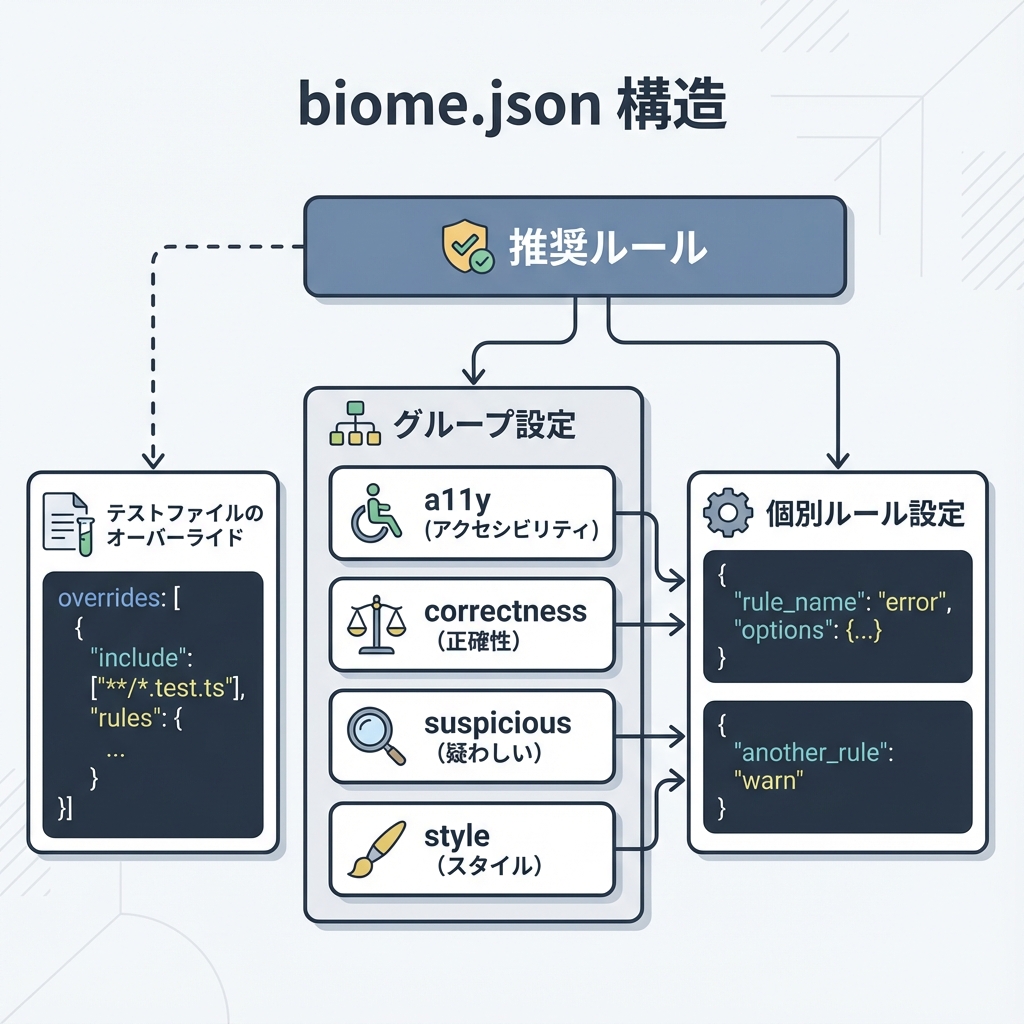Biome Lint Rule Configuration