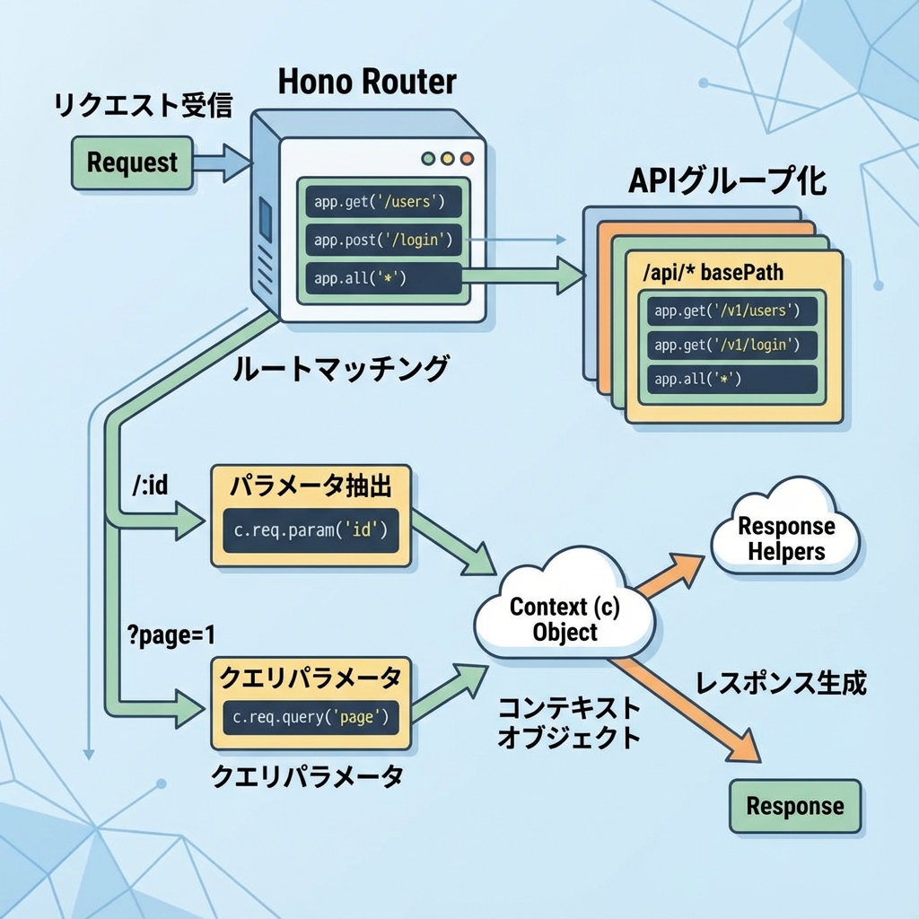 Honoのルーティング